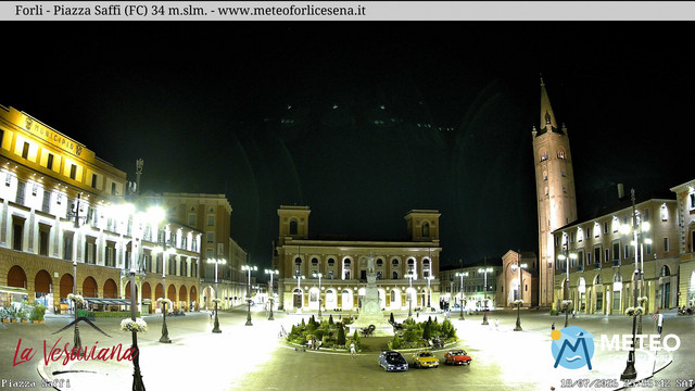 time-lapse frame, Forlì - Piazza Saffi webcam