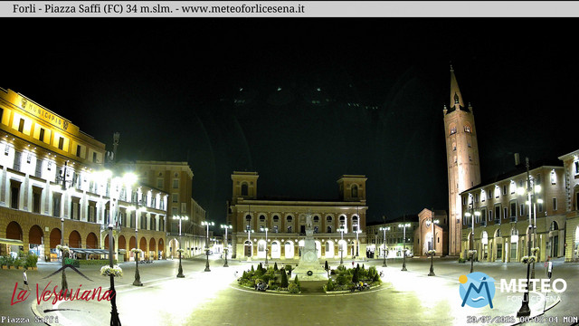 time-lapse frame, Forlì - Piazza Saffi webcam