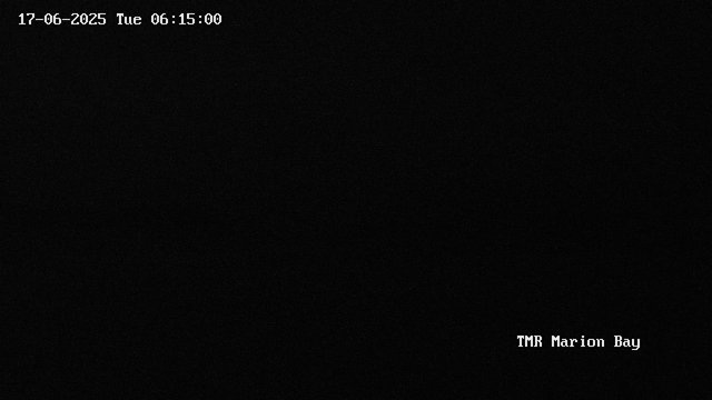 time-lapse frame, TMR - Marion Bay webcam