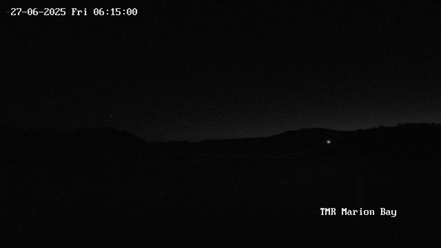 time-lapse frame, TMR - Marion Bay webcam