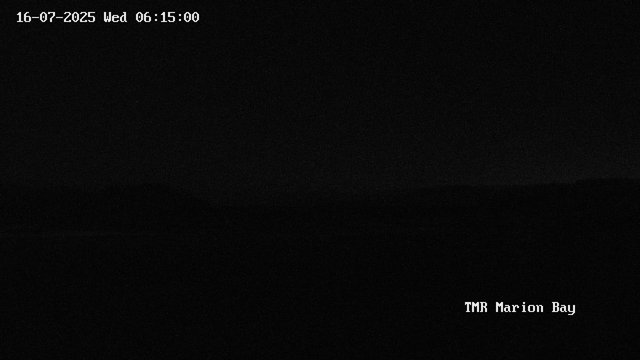 time-lapse frame, TMR - Marion Bay webcam