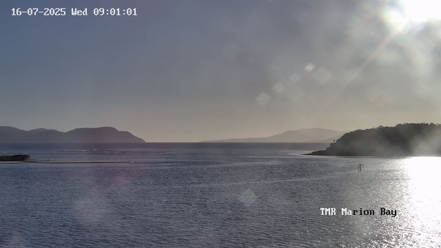 time-lapse frame, TMR - Marion Bay webcam