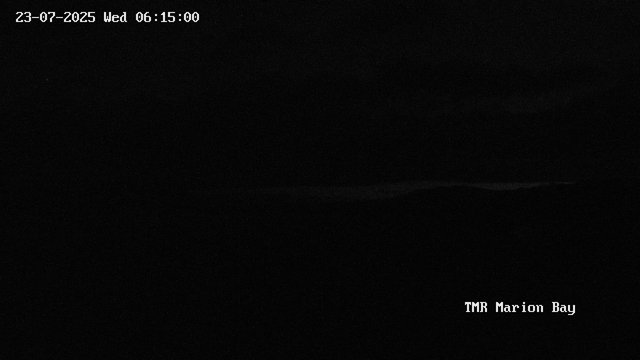 time-lapse frame, TMR - Marion Bay webcam
