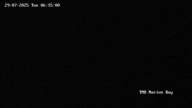 time-lapse frame, TMR - Marion Bay webcam