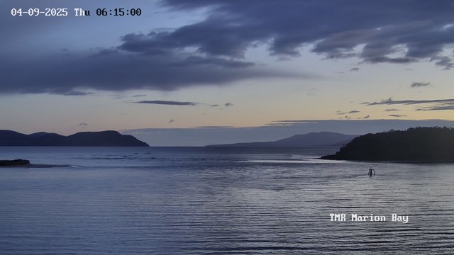 time-lapse frame, TMR - Marion Bay webcam