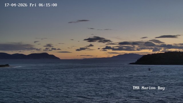 time-lapse frame, TMR - Marion Bay webcam