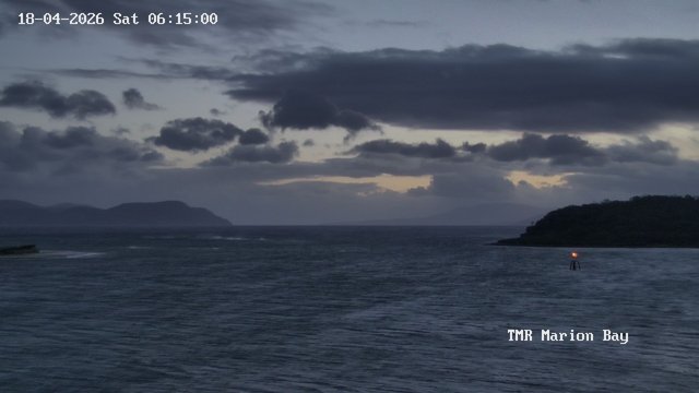 time-lapse frame, TMR - Marion Bay webcam