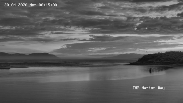 time-lapse frame, TMR - Marion Bay webcam