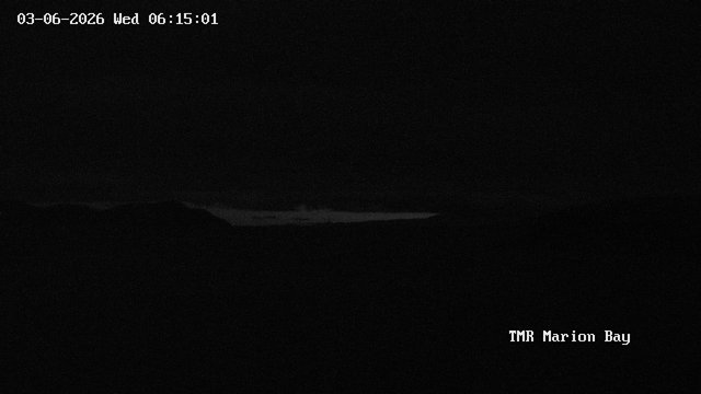 time-lapse frame, TMR - Marion Bay webcam