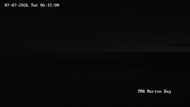 time-lapse frame, TMR - Marion Bay webcam