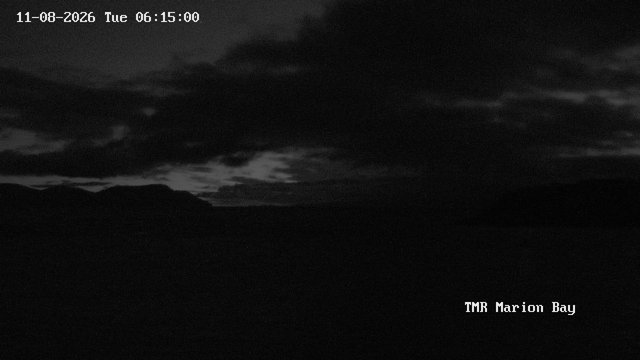 time-lapse frame, TMR - Marion Bay webcam