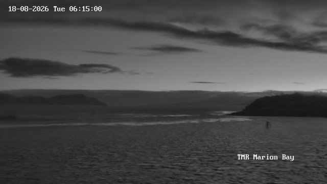 time-lapse frame, TMR - Marion Bay webcam