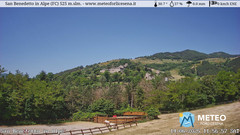 view from San Benedetto in Alpe on 2025-06-14