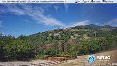 view from San Benedetto in Alpe on 2025-06-23
