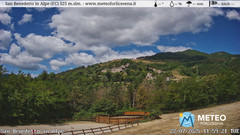 view from San Benedetto in Alpe on 2025-07-22