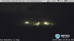 view from San Benedetto in Alpe on 2025-07-25