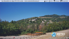 view from San Benedetto in Alpe on 2025-08-11