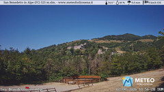 view from San Benedetto in Alpe on 2026-08-02
