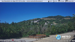 view from San Benedetto in Alpe on 2026-08-10