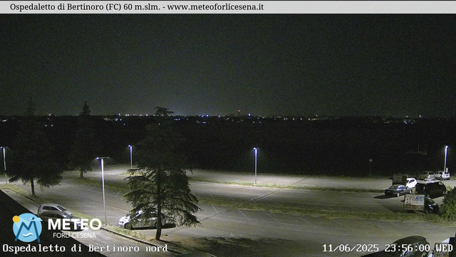 time-lapse frame, Ospedaletto di Bertinoro webcam