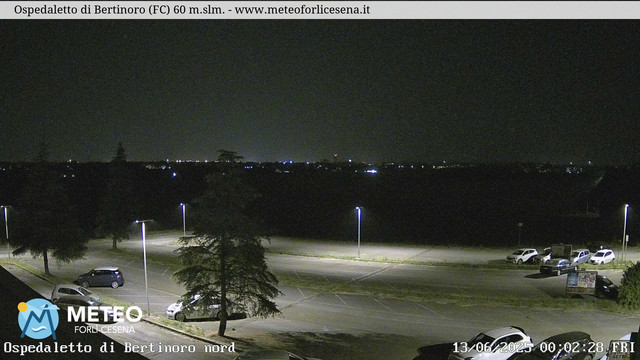 time-lapse frame, Ospedaletto di Bertinoro webcam