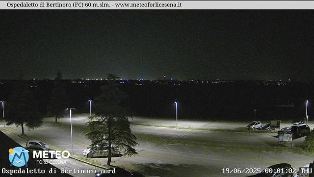 time-lapse frame, Ospedaletto di Bertinoro webcam