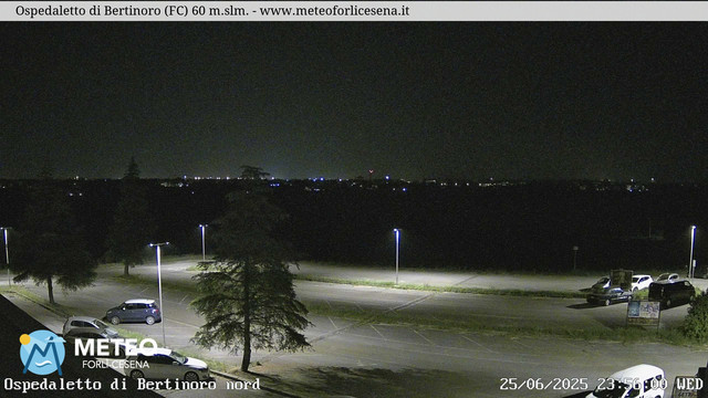 time-lapse frame, Ospedaletto di Bertinoro webcam