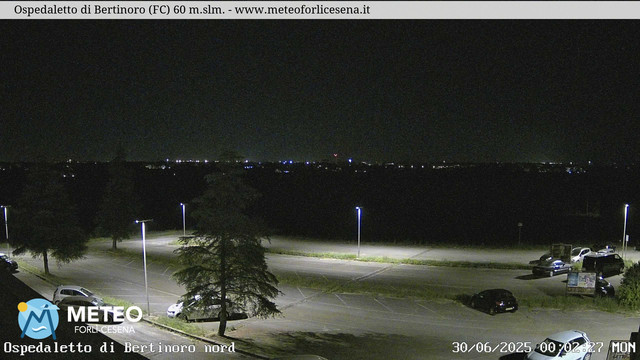 time-lapse frame, Ospedaletto di Bertinoro webcam