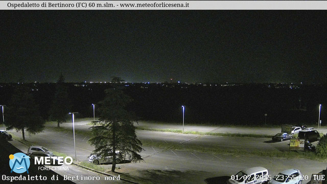 time-lapse frame, Ospedaletto di Bertinoro webcam