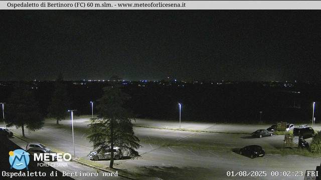 time-lapse frame, Ospedaletto di Bertinoro webcam
