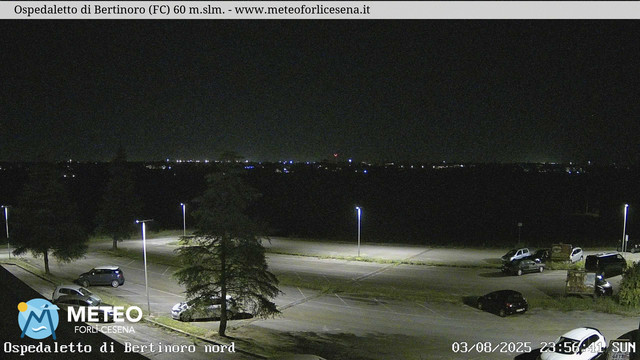 time-lapse frame, Ospedaletto di Bertinoro webcam
