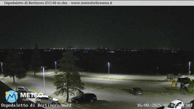 time-lapse frame, Ospedaletto di Bertinoro webcam