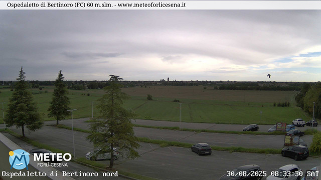 time-lapse frame, Ospedaletto di Bertinoro webcam