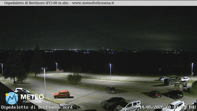 time-lapse frame, Ospedaletto di Bertinoro webcam