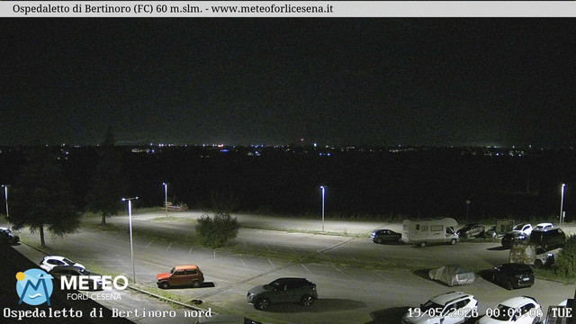 time-lapse frame, Ospedaletto di Bertinoro webcam