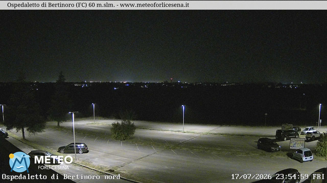 time-lapse frame, Ospedaletto di Bertinoro webcam