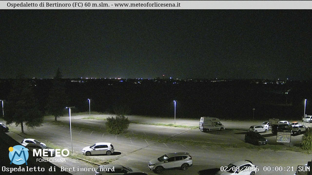 time-lapse frame, Ospedaletto di Bertinoro webcam