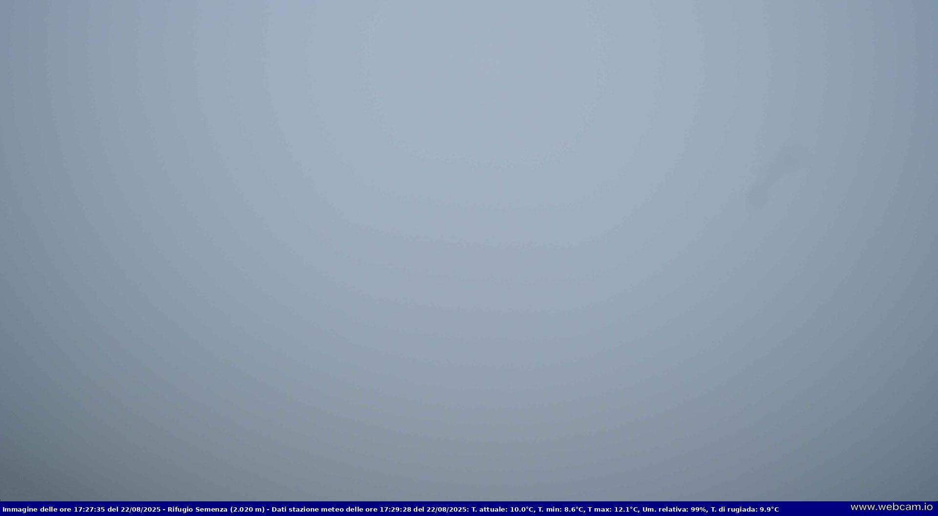 time-lapse frame, Webcam Rif. Semenza - CAI - 2020m webcam