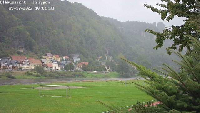 time-lapse frame, Webcam in Bad Schandau Sächsische Schweiz webcam