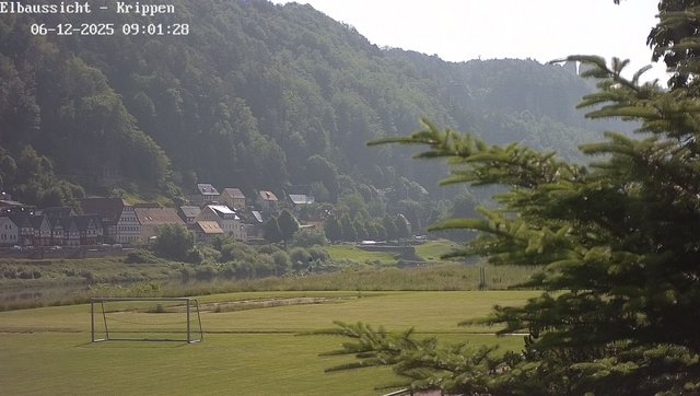 time-lapse frame, Webcam in Bad Schandau Sächsische Schweiz webcam