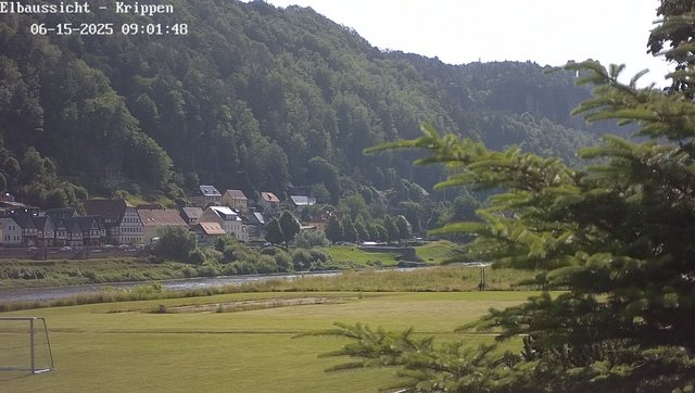 time-lapse frame, Webcam in Bad Schandau Sächsische Schweiz webcam