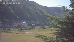 view from Webcam in Bad Schandau Sächsische Schweiz on 2025-07-02