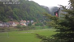 view from Webcam in Bad Schandau Sächsische Schweiz on 2026-05-07