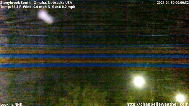 time-lapse frame, Stoneybrook South webcam