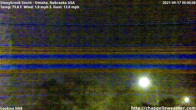 time-lapse frame, Stoneybrook South webcam