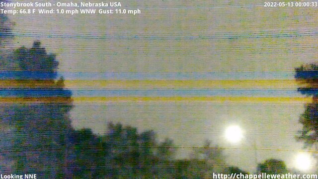 time-lapse frame, Stoneybrook South webcam