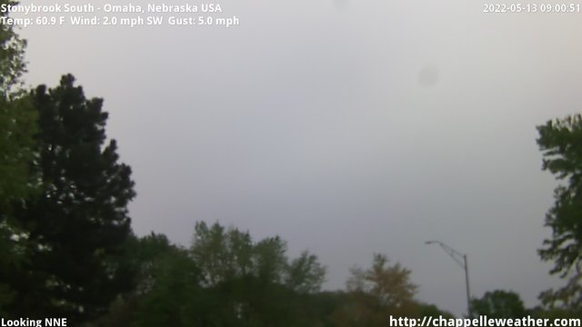 time-lapse frame, Stoneybrook South webcam