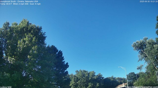 time-lapse frame, Stoneybrook South webcam