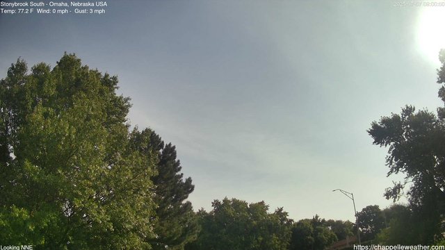 time-lapse frame, Stoneybrook South webcam