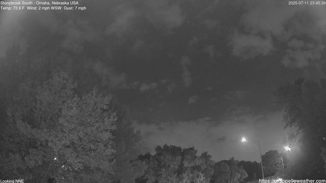 time-lapse frame, Stoneybrook South webcam